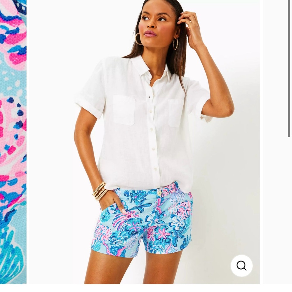 Lilly Pulitzer 5" Callahan Stretch Short Multi Bahamas Beachcomber